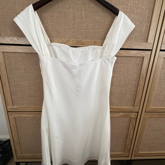 White Mini Dress - Picture 2 of 2